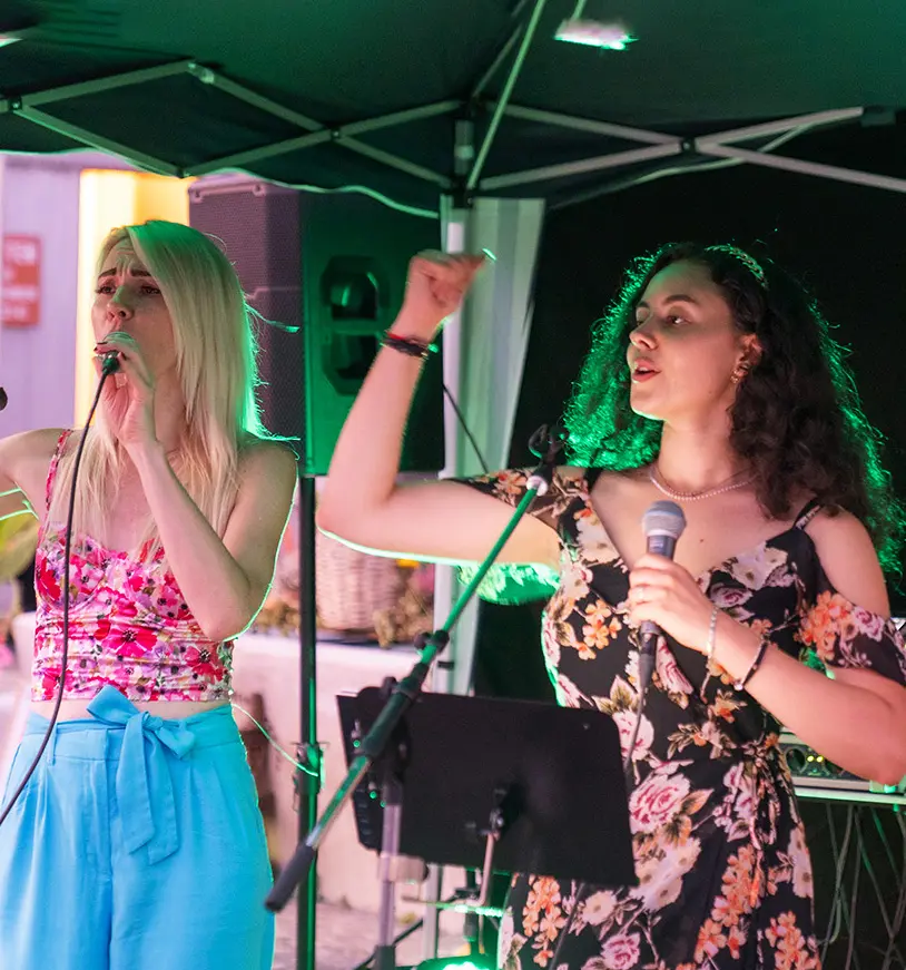 Band The Meelton spielt live am Dorffest im Kanton Schaffhausen